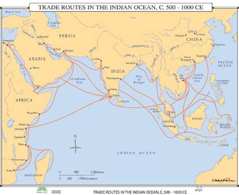 indian ocean trade ap world.